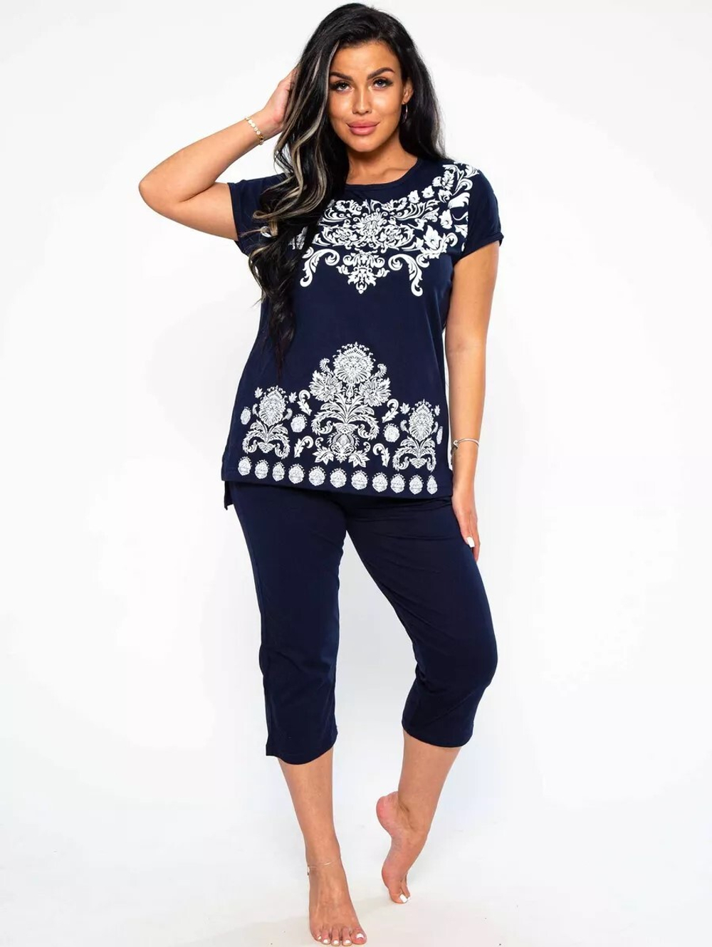 К/ж бриджи+футболка КЖ00017