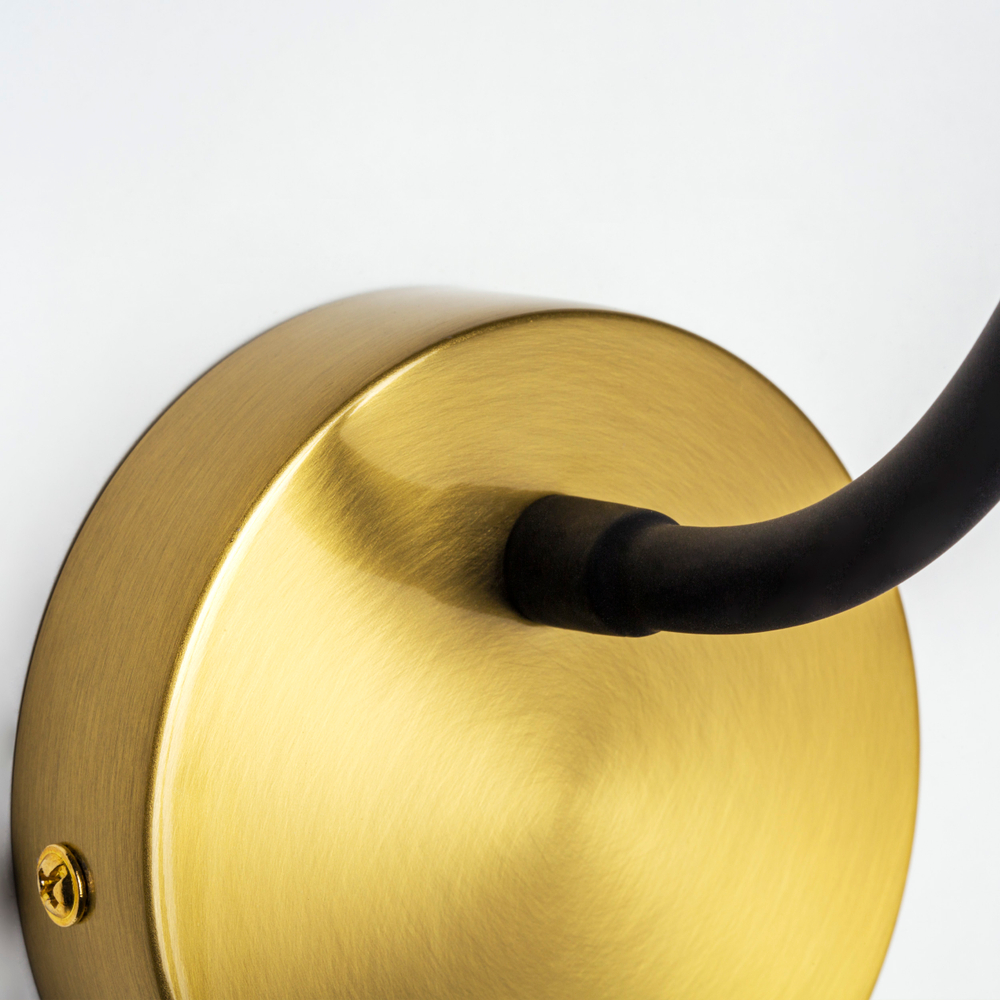 808631 Бра MURO III COB LED 3W 200LM 30G ЛАТУНЬ 3000K