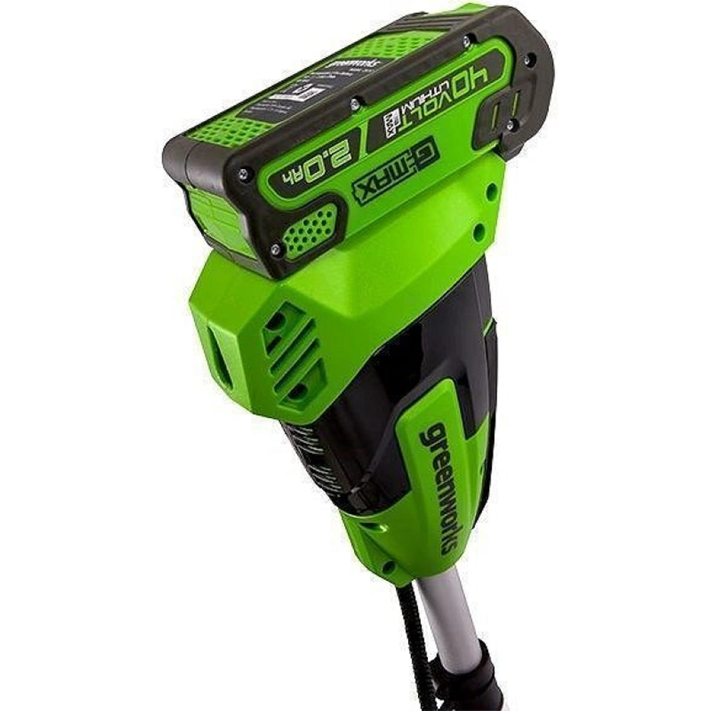Триммер аккумуляторный Greenworks GD40BCBK5 40В (1 x 5 Ач, ЗУ) захват 400 мм, 8.9 кг, 2105707UG