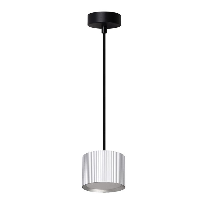 Светильник потолочный Feron Barrel HL4588 ARIA levitation 12W, 230V, GX53, серебро + черный, на подвесе 1,7 м