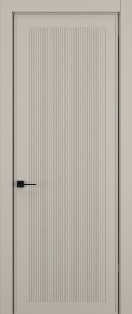 Дверь 3 VERTICAL Матовый Серый шелк