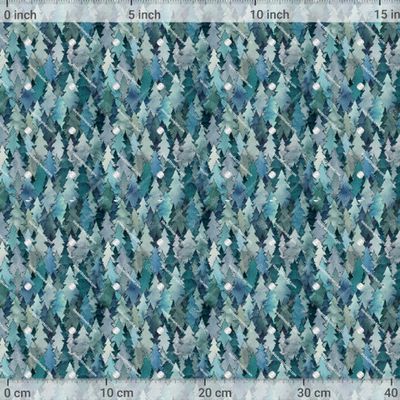 Уральские ели Пёстрые by Gora-pattern 1200 DPI
