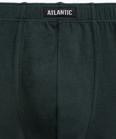 Трусы мужские боксеры (5шт), Atlantic 5SMH-002, хлопок, серый + графитовый + черный + изумрудный + эспрессо