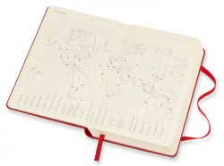 Ежедневник Moleskine Classic Daily Pocket 400 стр красный (DHF212DC2)