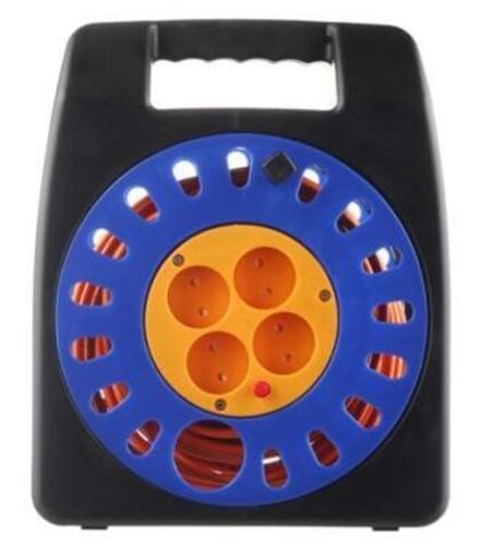 Удлинитель "UNIVersal" У16-012 термо ПВС 2*1 в закрытом корпусе 4гн., б/з, с защитными шторками 40м