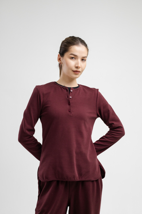 Лонгслив с планкой, М 25153