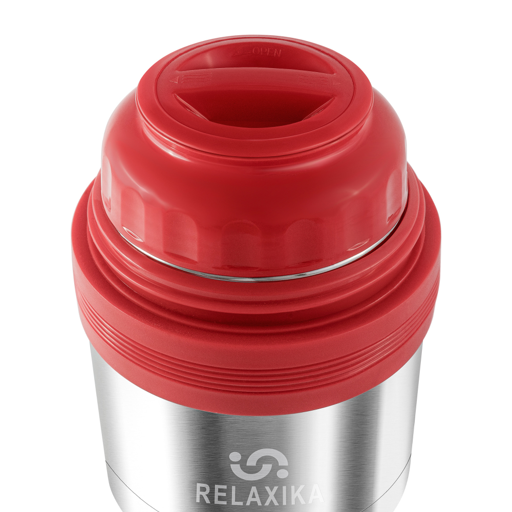 Термос универсальный (для еды и напитков) Relaxika 201 (0,5 литра), стальной