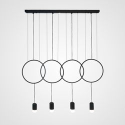 Подвесной светильник FORVET BLACK L4