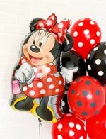 AN Шар Фигура Минни маус танцующая 22"/56см W х 29"/74см (БГ-46)