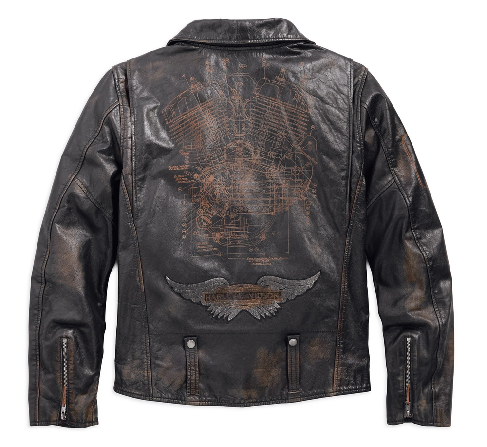Куртка Master Distressed Leather Biker Harley-Davidson