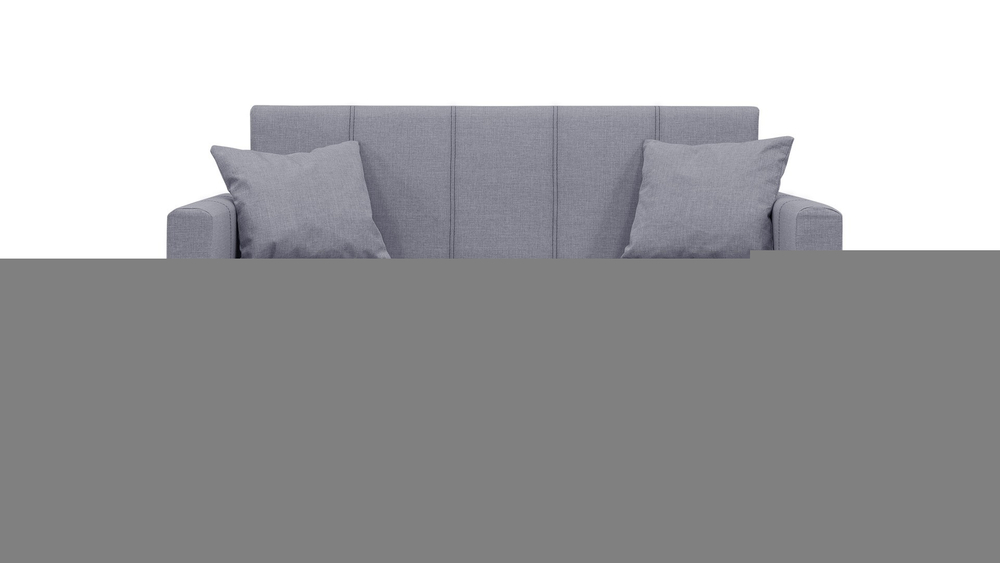 Диван Уют Лайт Strong Plus 04 120*84*82 см, серый Рогожка Выкатной Фиеста