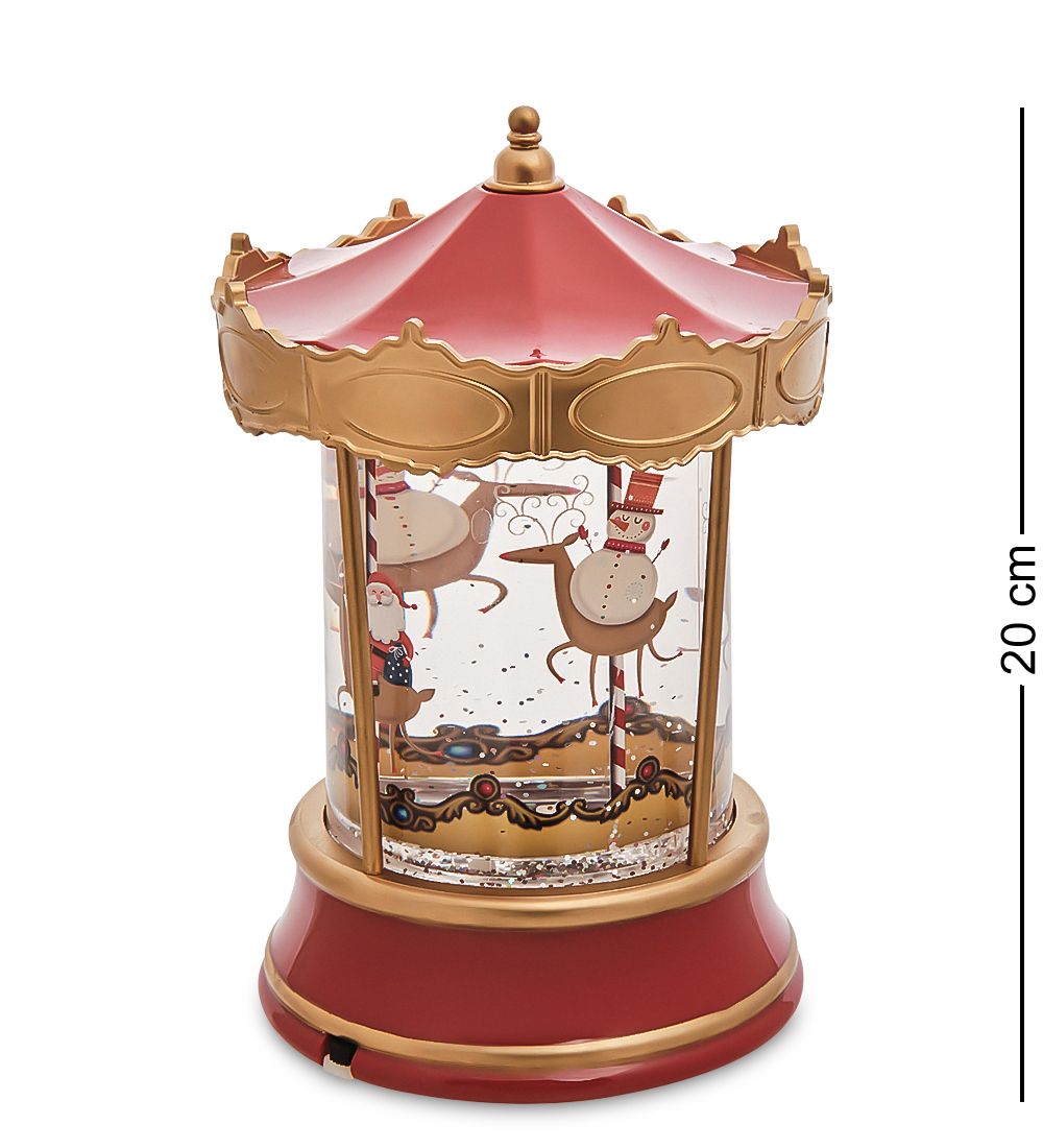 XM-848/1 Новогодняя карусель с подсветкой