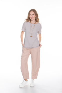 ФУТБОЛКА ИЗ ДВУХСЛОЙНОЙ ВУАЛИ