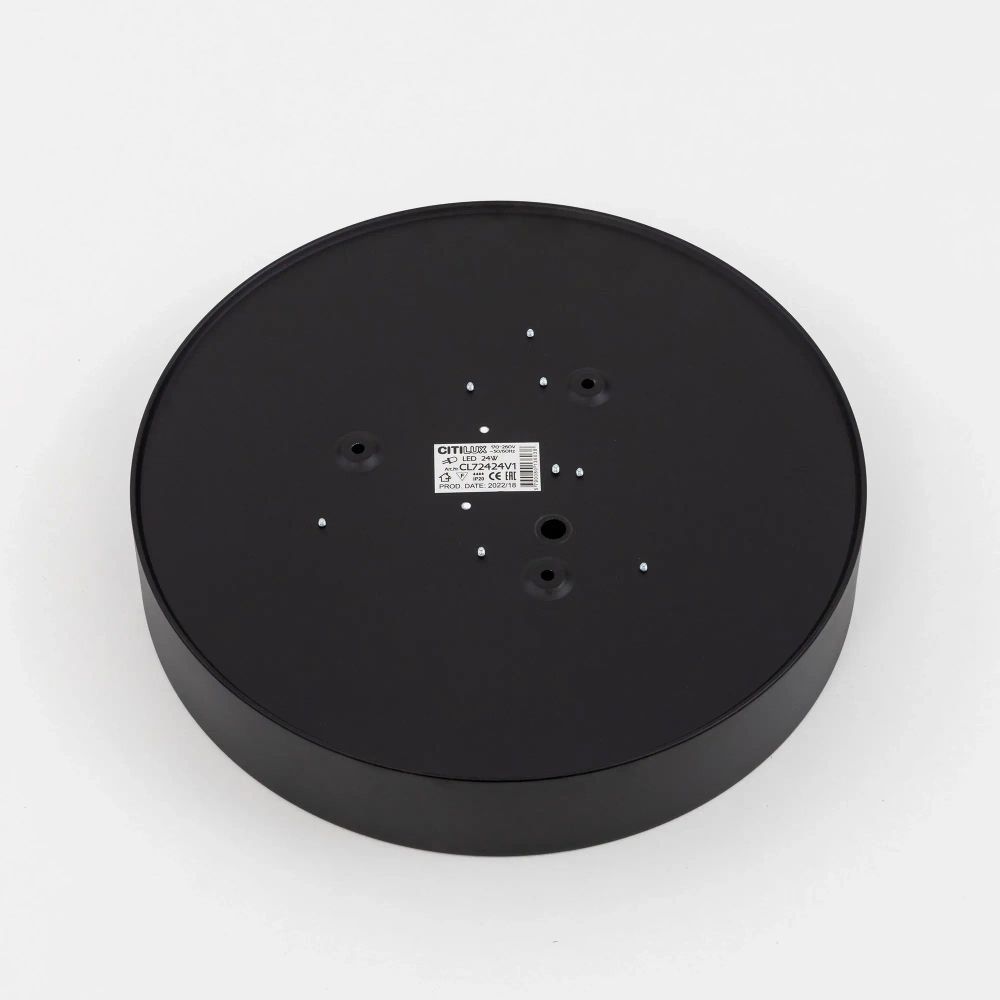 Citilux Купер CL72424V1 LED Светильник потолочный Чёрный