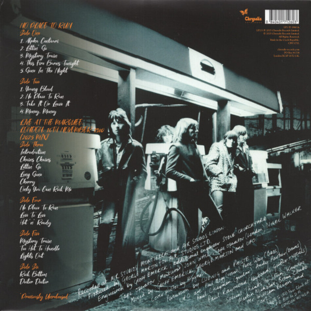 UFO / No Place To Run (Deluxe Edition)(3LP)