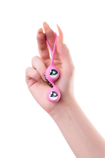 Розовые вагинальные шарики Futa (Цвет: розовый)