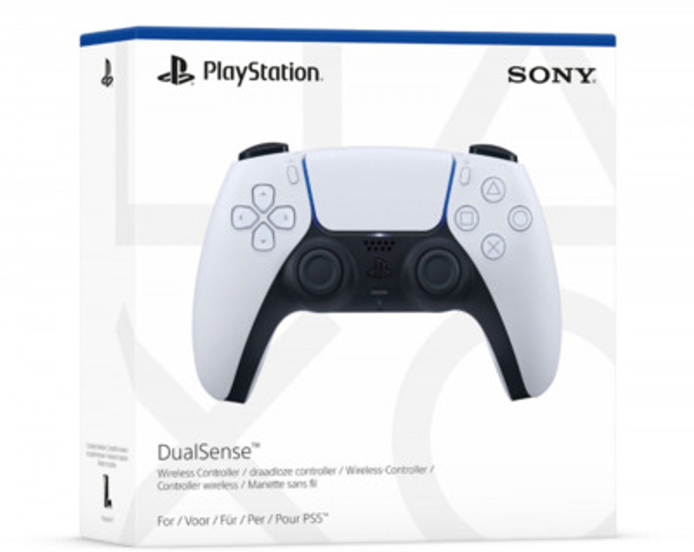 PS5 Беспроводной Контроллер DualSense Белый