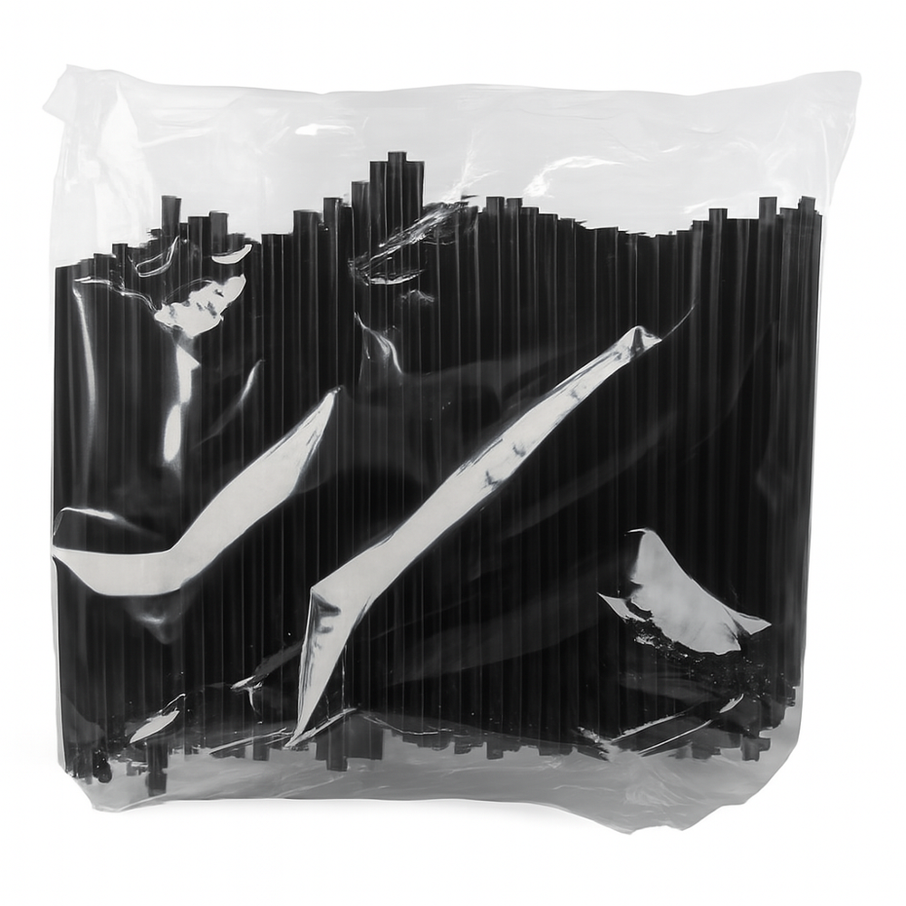 ФРТ Трубочки ЧЕРНЫЕ мини 5*125, 400 шт/уп (50 уп/кор)