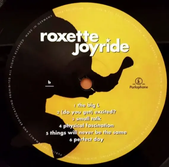 Roxette - Joyride LP