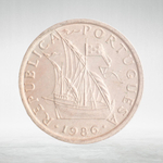 Portugal, 5 Escudos, 1986, VF
