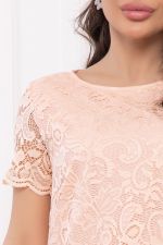 Платье "Шантильи" (персик) П5789 LT Collection (Акция)
