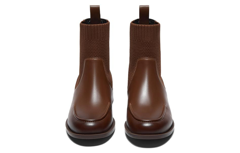 BASTO Cow Leather Ankle Boots 2.5cm Women"s