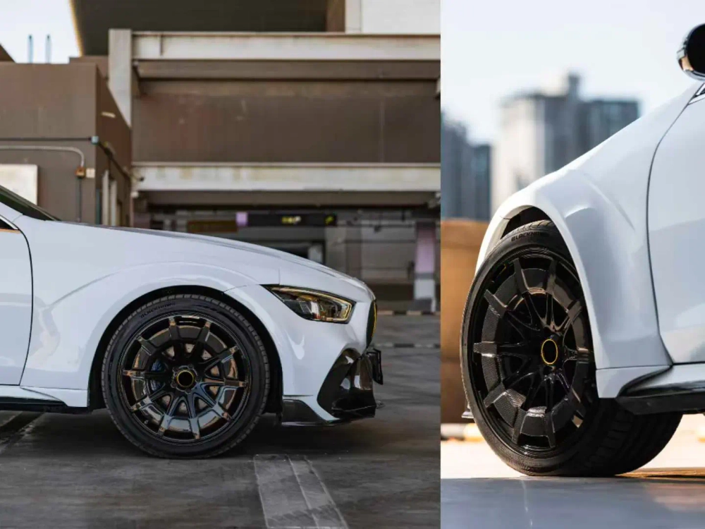 Широкий карбоновый обвес для MERCEDES BENZ AMG GT4 X290 GT63 2018+ Мерседес Бенц