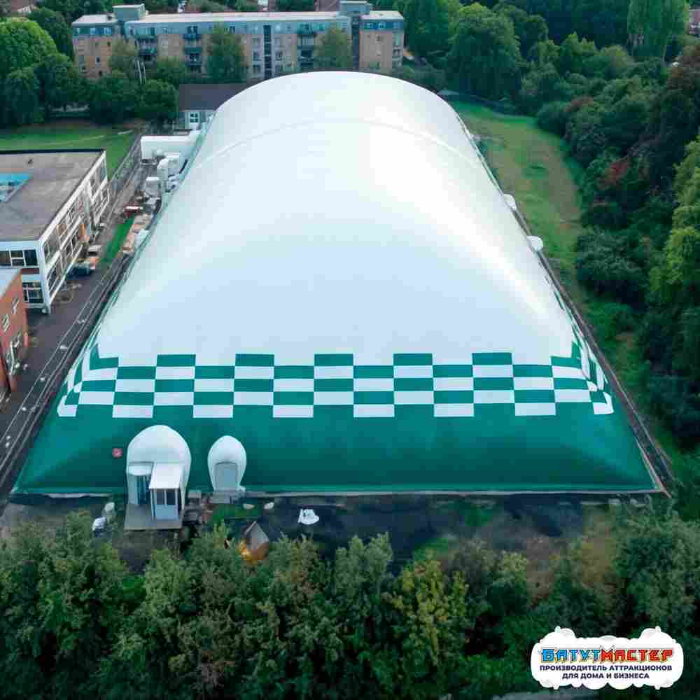 Пневмокаркасная ледовая арена «Морозный Купол», 33×64×10 м