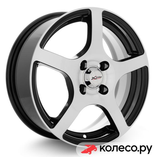 X-118 6x15/4*100 D60 ET45 BK/FP