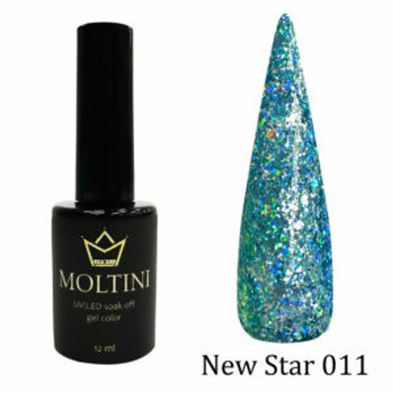 Гель-лак Moltini New Star 011, 12 ml