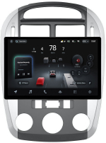 Магнитола для KIA Cerato 1 2004-2008 (кондиционер, аварийка внизу) - Teyes CC4-PRO монитор 13" 2K QLED на Android 13, Snapdragon 778G, 8+128, AI, CarPlay, DSP, 4G SIM-слот