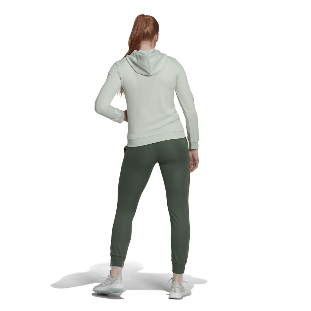Женские теннисные Костюмы adidas Linear French Terry Tracksuit Women - Green
