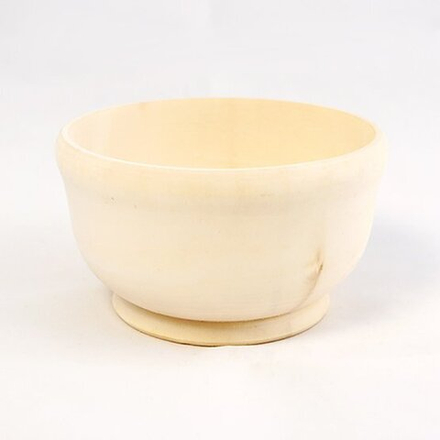 Деревянная заготовка из липы Миска диаметр 120 мм