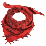 Арафатка шемаг красно-черная