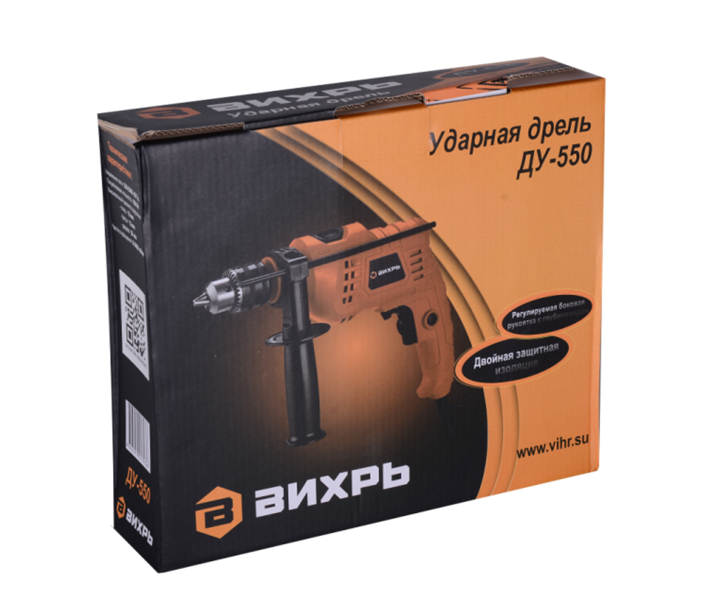 Дрель ударная Вихрь ДУ-550
