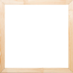 Глухой подрамник 50x50 см. сеч. 40х18 мм. (10 штук)