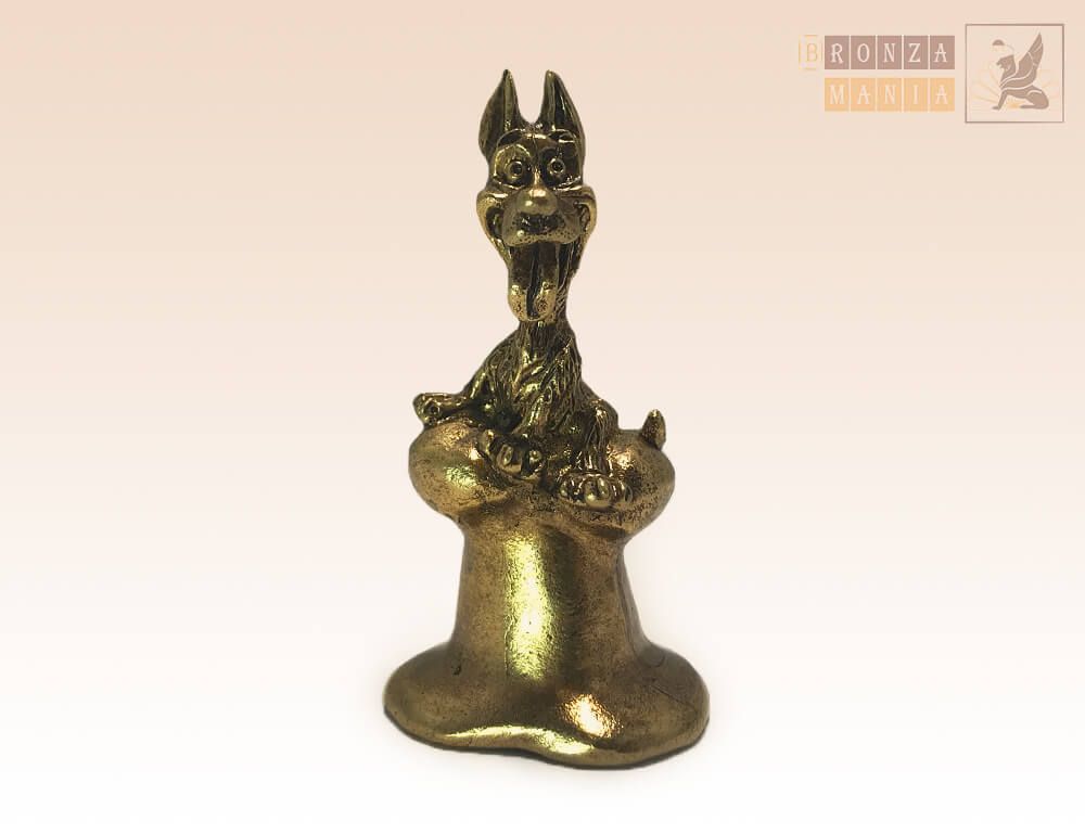 колокольчик Собака на косточке