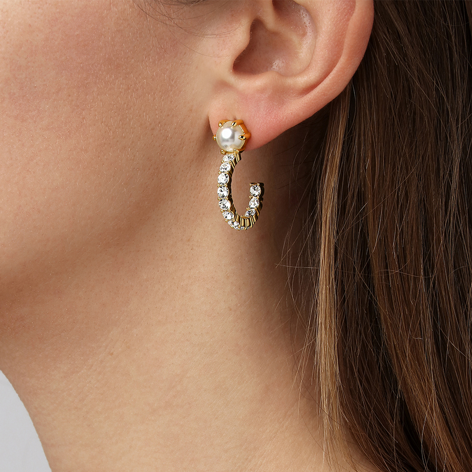 Серьги Dyrberg Kern ESPRIT SG CRYSTAL / WHITE PEARL 480096