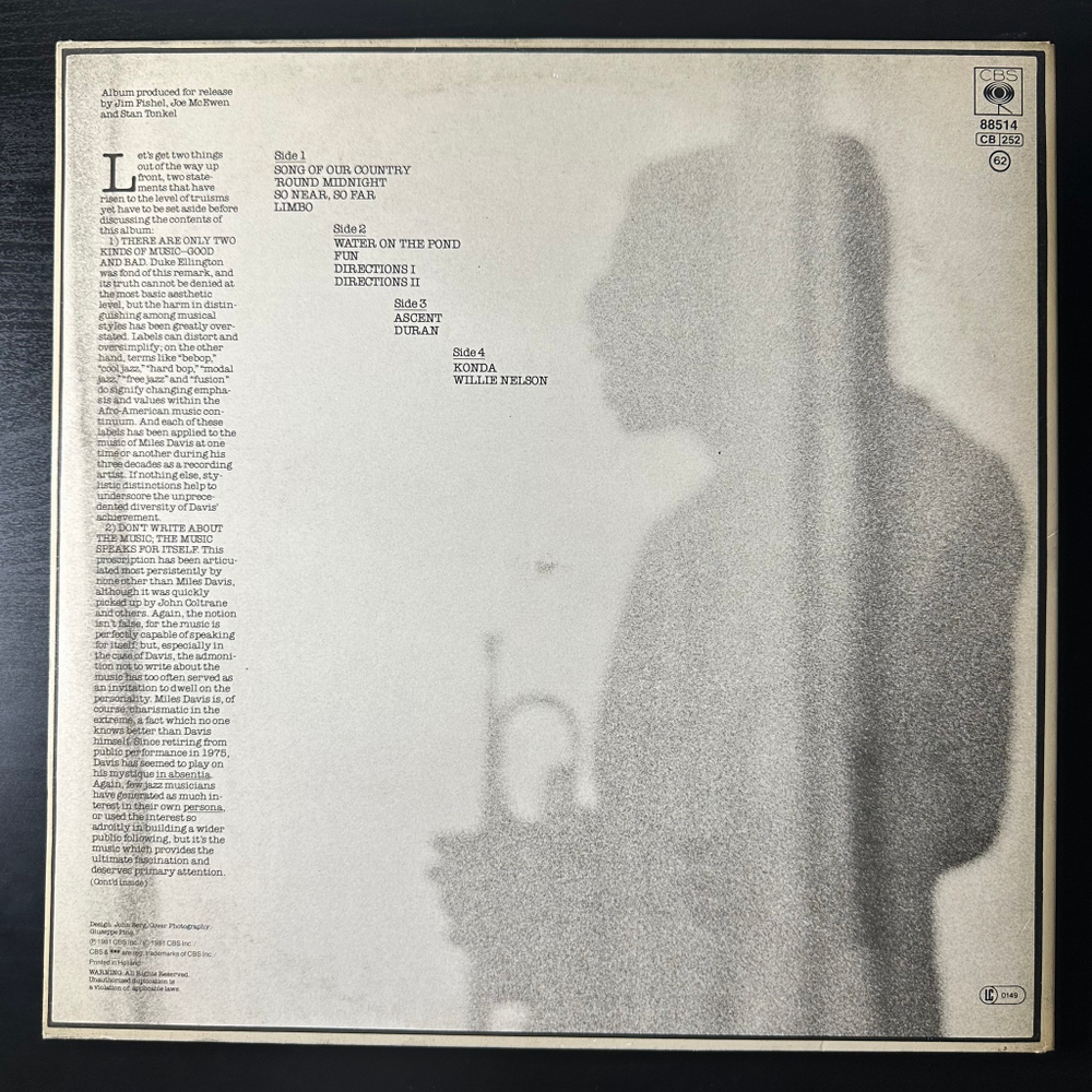 Miles Davis ‎– Directions 2LP (Голландия 1981г.)