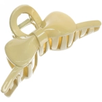 Заколка-краб для волос на блистере «Magic Gloss», бантик, микс 6 цветов, 11см