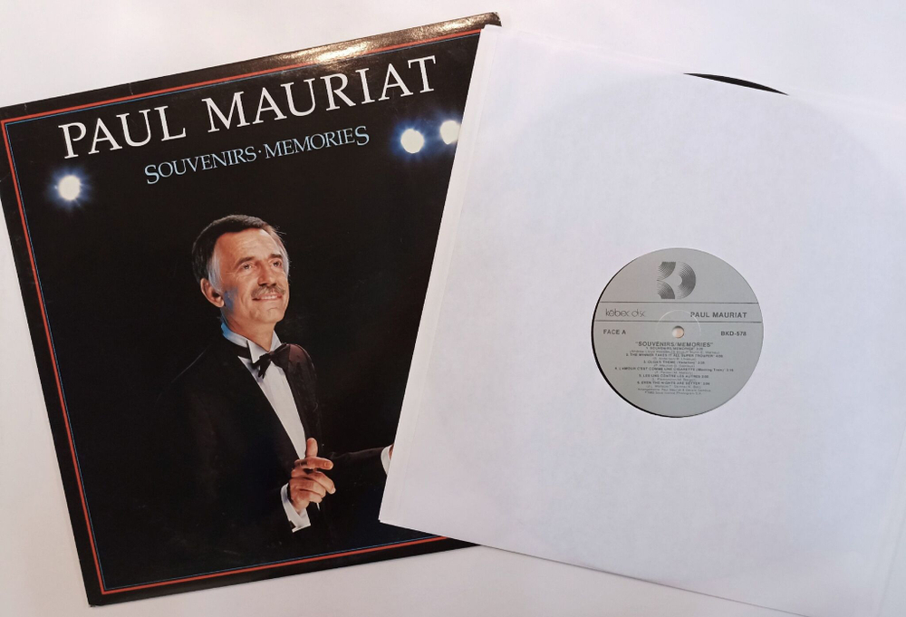 Винтажная виниловая пластинка LP Paul Mauriat Souvenirs Memories (Canada 1983)