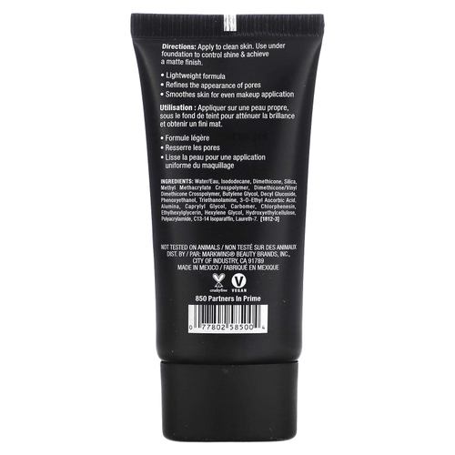 wet n wild, PhotoFocus, матовый праймер для лица, 850 Partners in Prime, 25 мл (0,84 жидк. унц.)