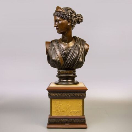 Винтаж: Винтажный бюст «Диана -Богиня Луны и Охоты»