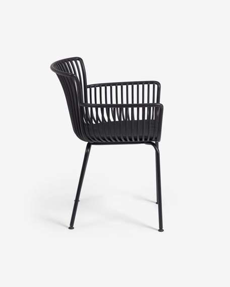 Уличный стул Surpika черный | La Forma | Испания | Купить в Hallberg.ru