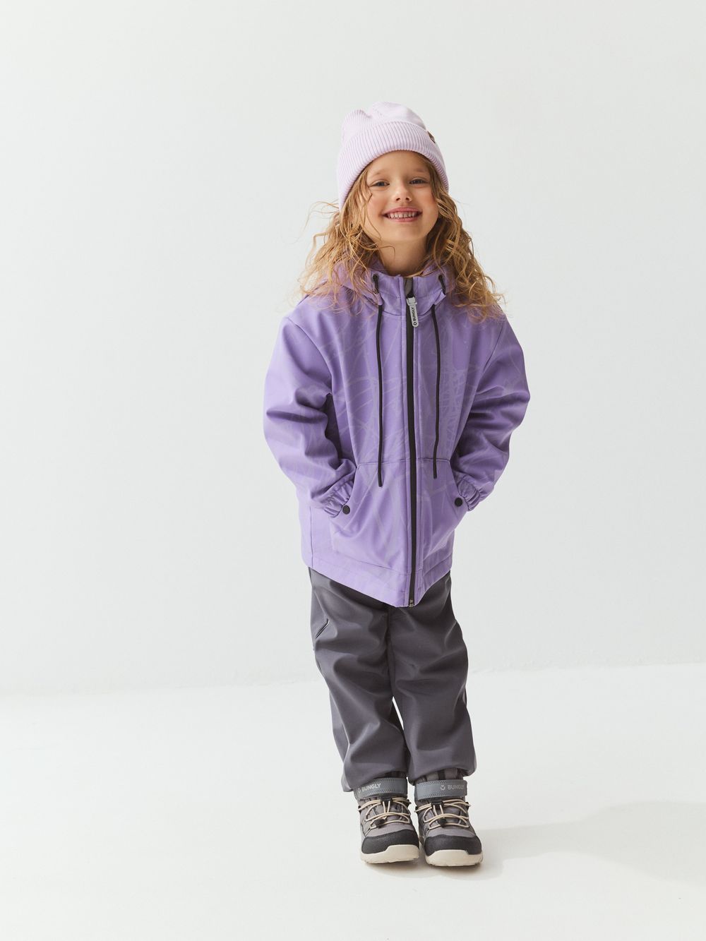 Куртка Softshell демисезонная "Лаванда"