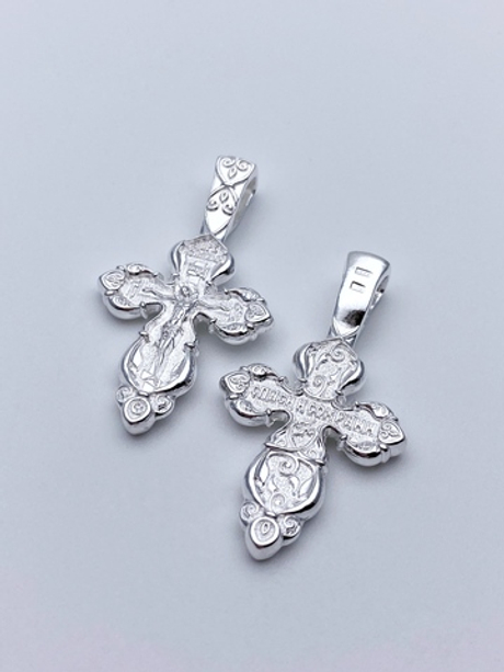 Крест из серебра