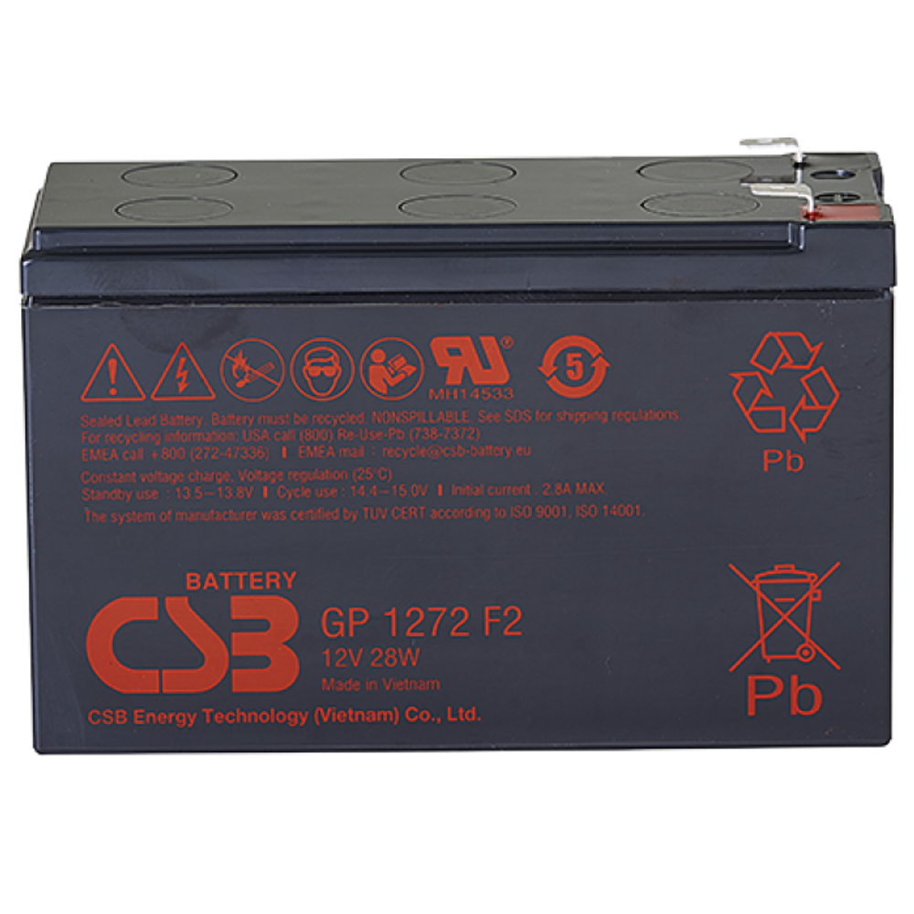 Аккумулятор CSB GP1272 F2 (12V25W)