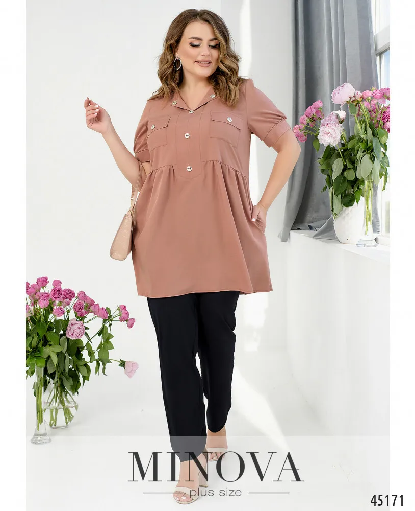 Костюм 8-308-пудра Minova