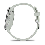Смарт часы Garmin Venu 3S серо-зеленый с серебристым безелем