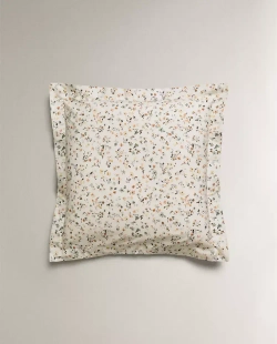 ZARA HOME НАВОЛОЧКА С ЦВЕТОЧНЫМ ПРИНТОМ, ЭКРЮ